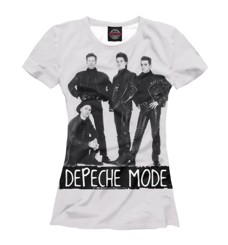 

Футболки Print Bar, Белый, Depeche Mode