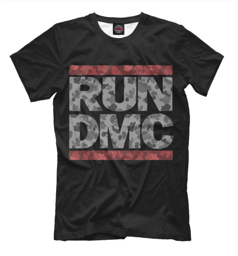 

Футболки Print Bar, Черный, Run-DMC