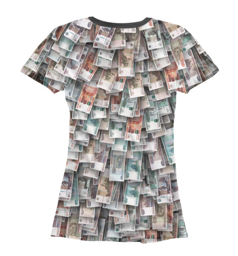 

Футболки Print Bar, Белый, Российские деньги