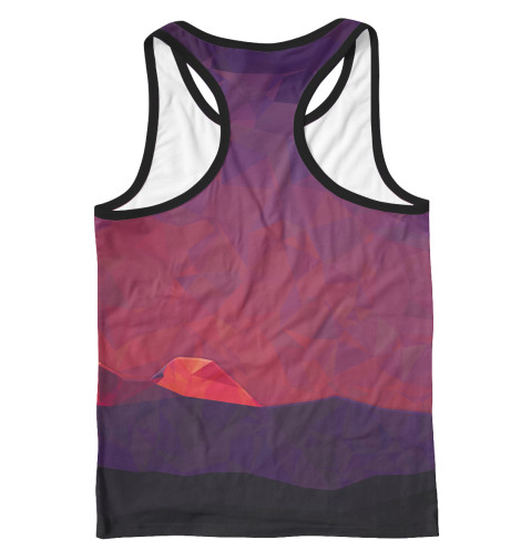 

Майки борцовки Print Bar, Белый, Горы