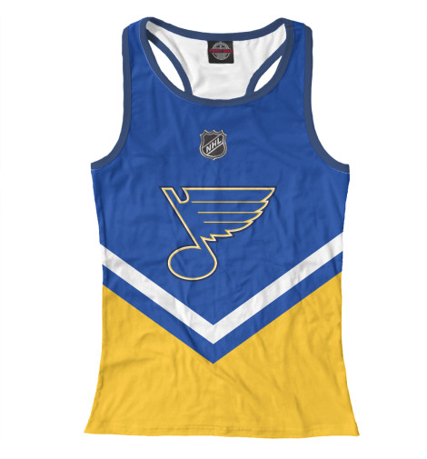 

Майки борцовки Print Bar, Белый, St. Louis Blues