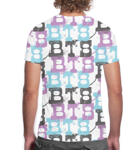 

Футболки Print Bar, Молочно-белый, BTS