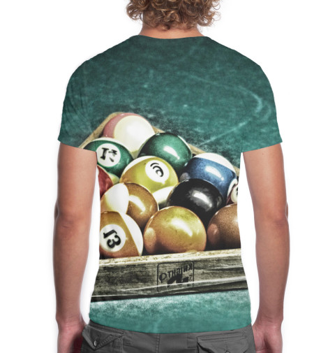 

Футболки Print Bar, Молочно-белый, Мастер Бильярда