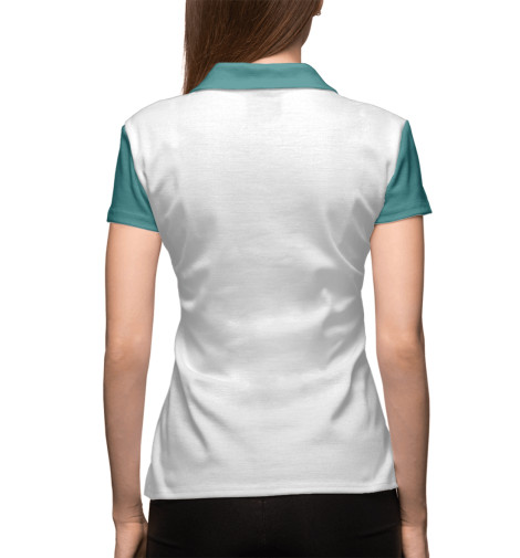 

Поло Print Bar, Белый, Made in Russia 1993