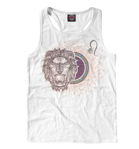 

Майки борцовки Print Bar, Белый, Лев