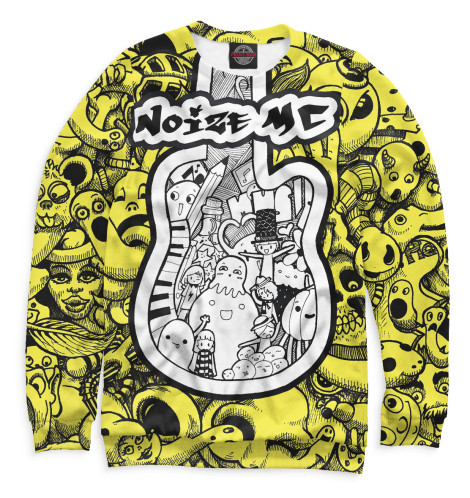 

Свитшоты Print Bar, Белый, Noize MC