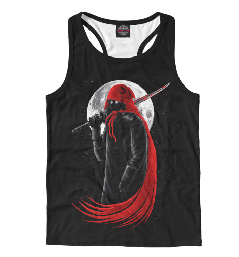 

Майки борцовки Print Bar, Белый, Лунный убийца