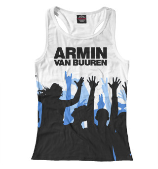 Женская майка-борцовка Armin van Buuren