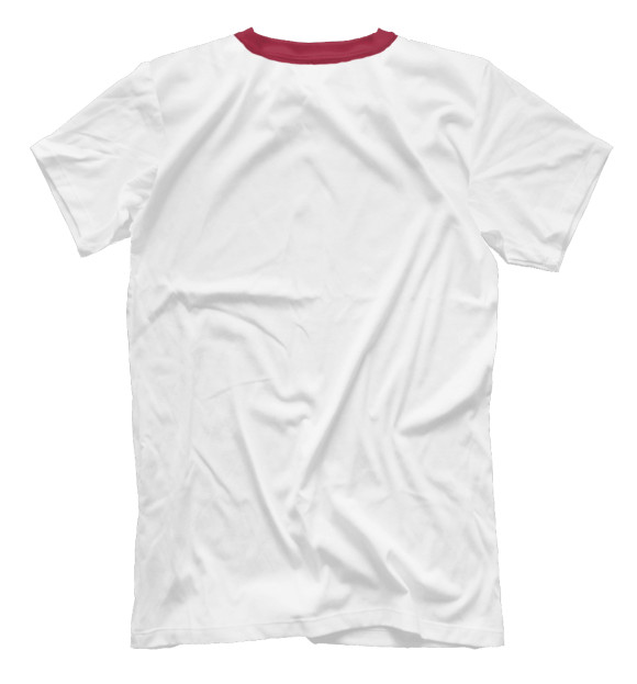 Мужская футболка с изображением Новогодний Рикардо Милос цвета Белый