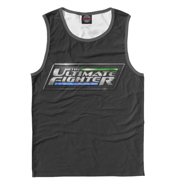 Майка для мальчика с изображением The Ultimate Fighter цвета Белый
