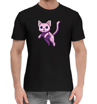 Хлопковая футболка для мальчиков Волшебный кот
