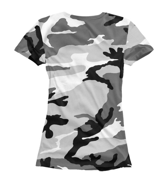Женская футболка с изображением Войска Связи | Россия цвета Белый