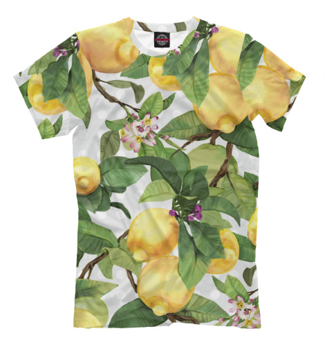 

Футболки Print Bar, Молочно-белый, Лимон