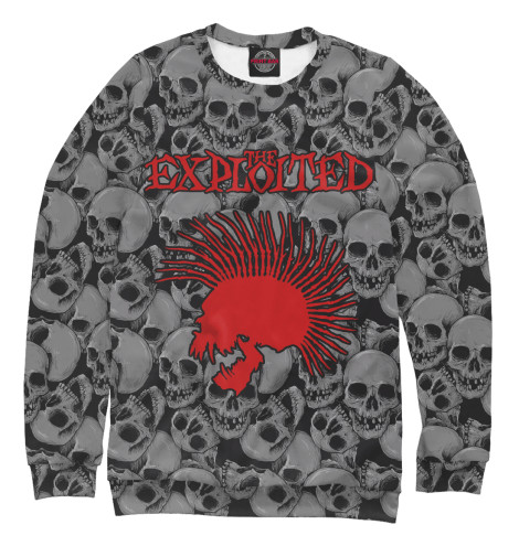 

Свитшоты Print Bar, Белый, The Exploited
