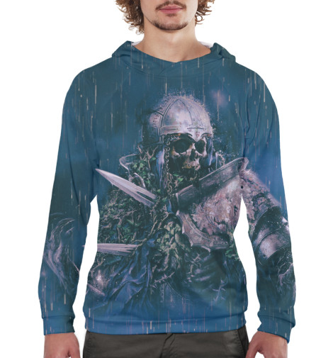 

Худи Print Bar, Белый, Скелет