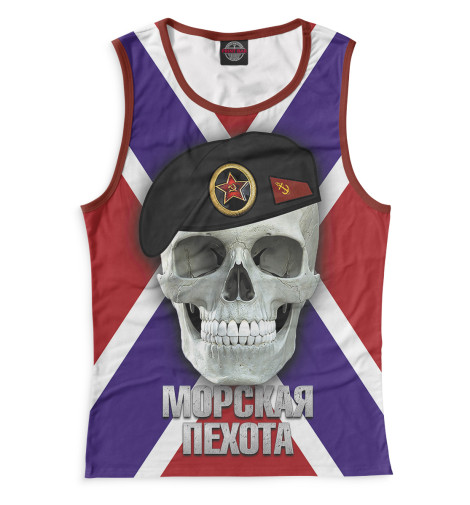

Майки Print Bar, Белый, Морская пехота