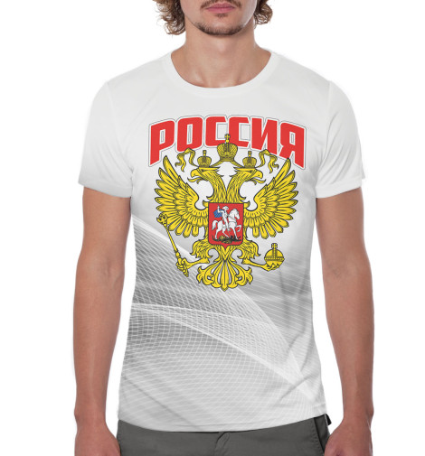 

Футболки Print Bar, Молочно-белый, Сборная России