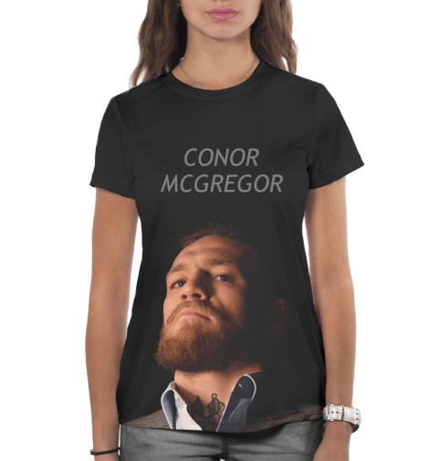 

Футболки Print Bar, Белый, Conor McGregor