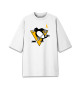 Мужская футболка оверсайз Малкин Форма Pittsburgh Penguins 2018