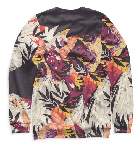 

Свитшоты Print Bar, Белый, Птицы