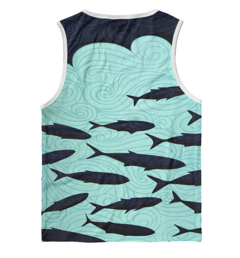 

Майки Print Bar, Белый, Океан