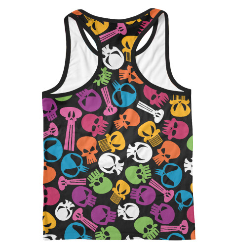 

Майки борцовки Print Bar, Белый, Черепки