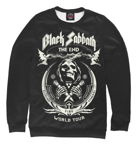 

Свитшоты Print Bar, Белый, Black Sabbath