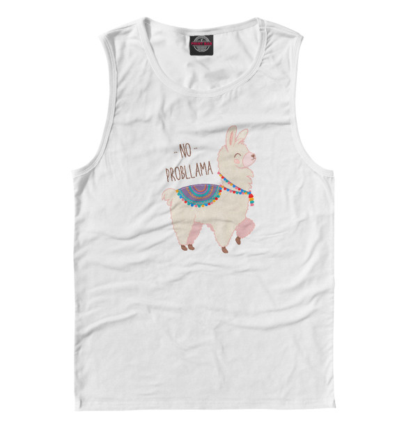 Майка для мальчика с притом Cute Animals цвета Белый Майка для мальчика с изображением Cute Animals цвета Белый