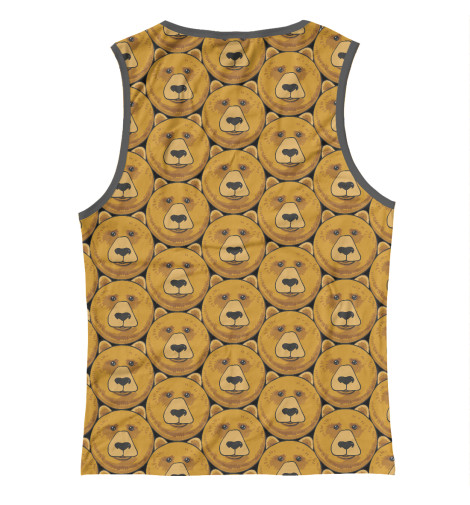 

Майки Print Bar, Белый, Мишки