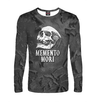 Мужской лонгслив Memento mori