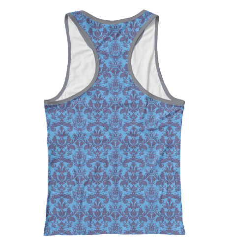 

Майки борцовки Print Bar, Белый, Damask Blue Rasberry