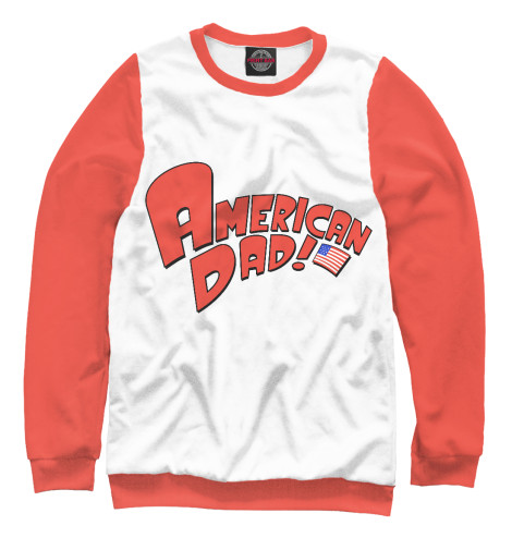 

Свитшоты Print Bar, Белый, American Dad!