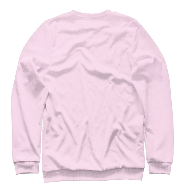 Свитшот для девочек с изображением Pink punk цвета Белый