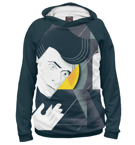 

Худи Print Bar, Белый, David Bowie