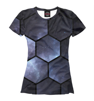 Женская футболка Космическая броня