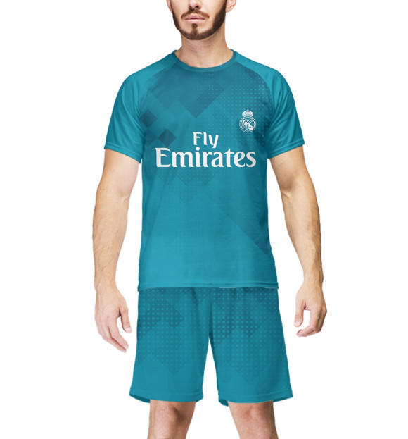 Комплект с изображением Реал Мадрид цвета Белый