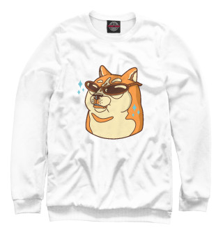 Свитшот для девочек Cool Doge