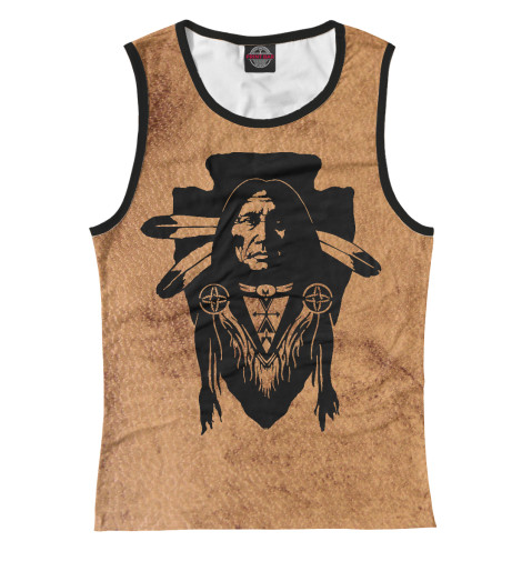 

Майки Print Bar, Белый, Вождь