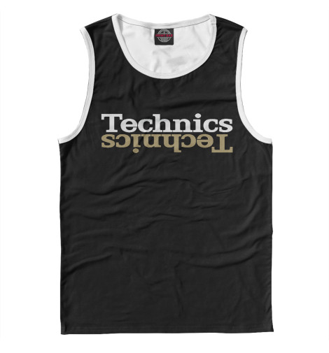 

Майки Print Bar, Белый, Technics