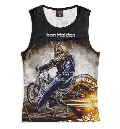 

Майки Print Bar, Белый, Iron Maiden