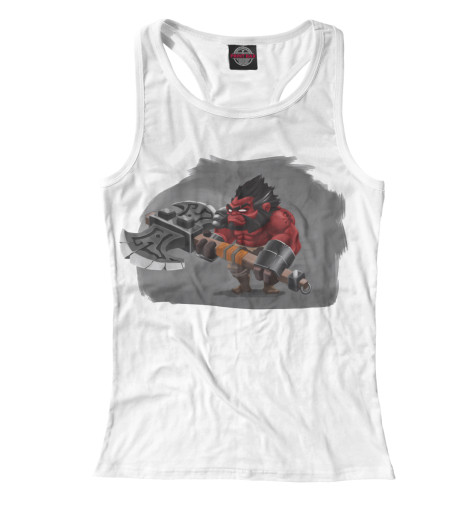 

Майки борцовки Print Bar, Белый, Mogul Kahn the Axe