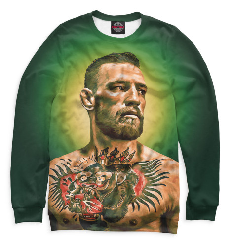 

Свитшоты Print Bar, Белый, Конор МакГрегор