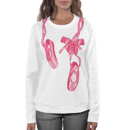 

Свитшоты Print Bar, Белый, Балет