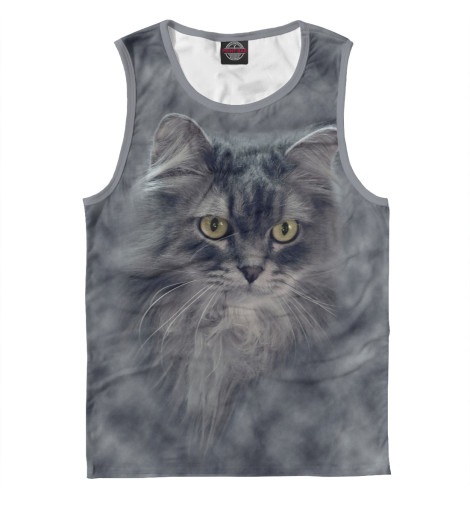 

Майки Print Bar, Белый, Котик