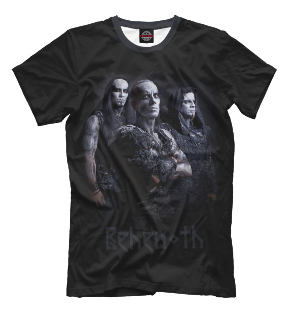Футболка для мальчиков с изображением Behemoth цвета Черный