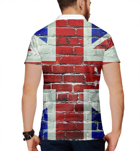 

Поло Print Bar, Белый, Великобритания