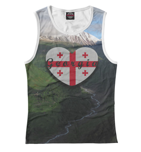 

Майки Print Bar, Белый, Georgia