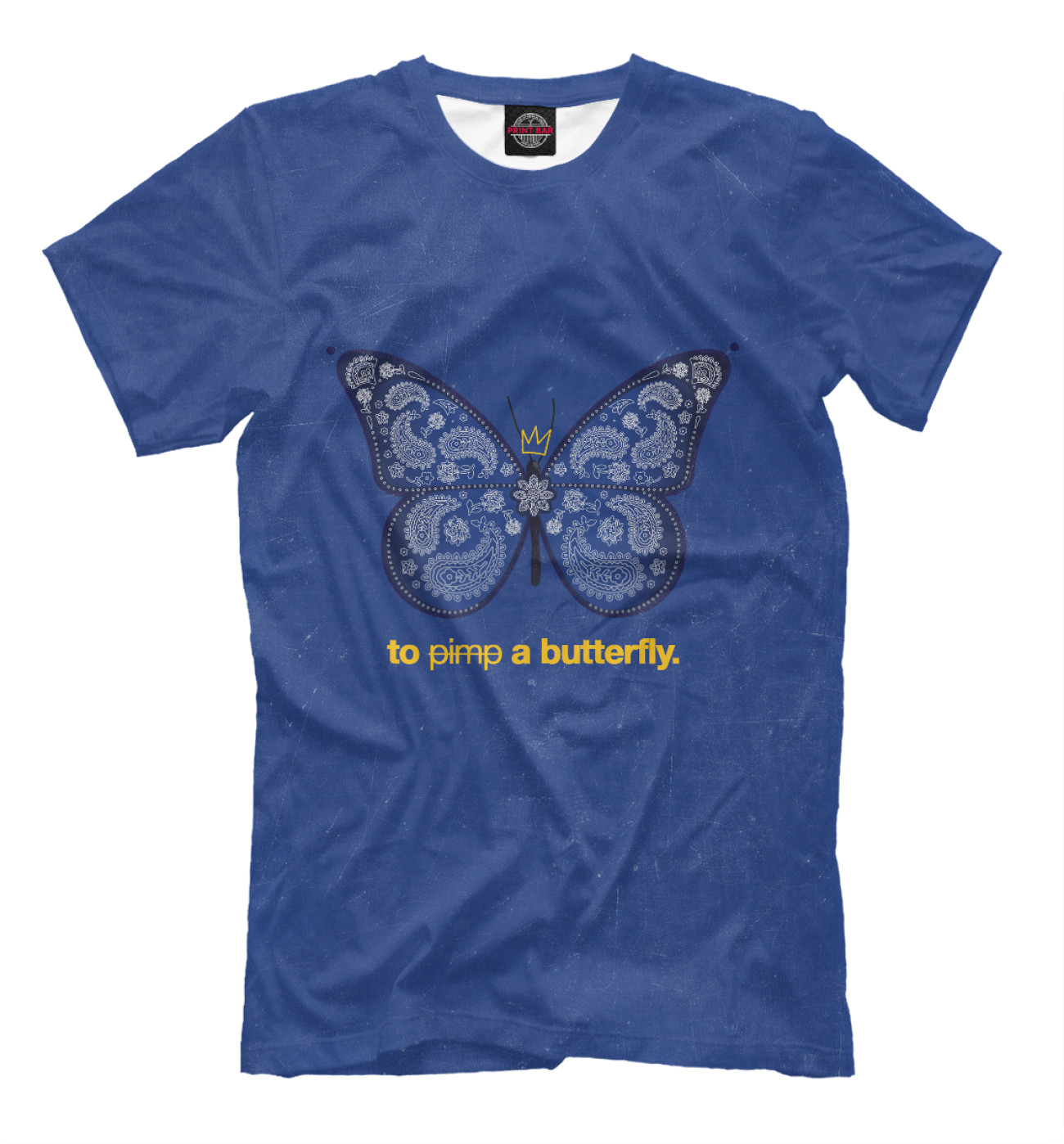 Мужская Футболка To Pimp a Butterfly, артикул: KLM-712872-fut-2