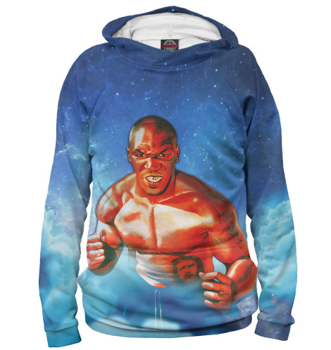 

Худи Print Bar, Белый, Майк Тайсон