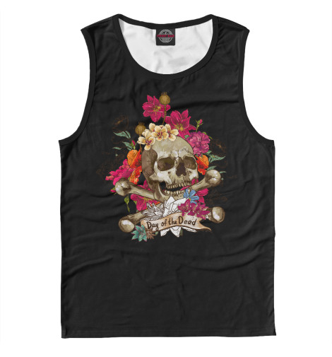 

Майки Print Bar, Белый, Day of the Dead